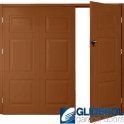 CLAY BROWN (RAL8003) Budget Hollington Side Hinged Garage Door