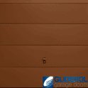 CLAY-BROWN (RAL8003) Up & Over Horizontal Wide Rib
