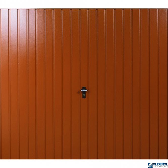 Gliderol CLAY-BROWN (RAL8003) Up & Over Vertical Standard Rib