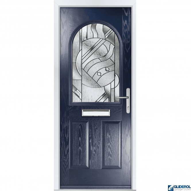 Gliderol Clough Entrance door BLUE