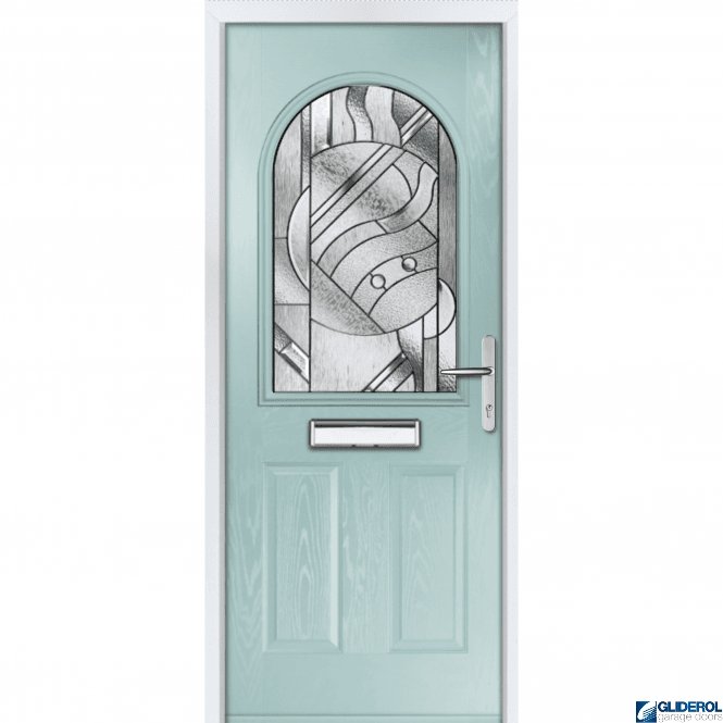 Gliderol Clough Entrance door DUCK EGG BLUE