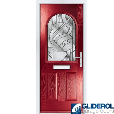 Clough Entrance door RED