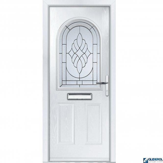 Gliderol Clough Entrance door WHITE (RAL9016)