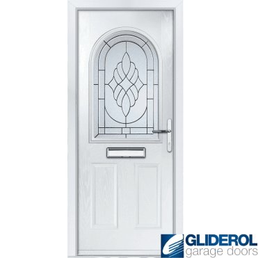 Clough Entrance door WHITE (RAL9016)