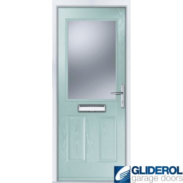 Clough FIRE-RATED (FD30) door DUCK EGG BLUE