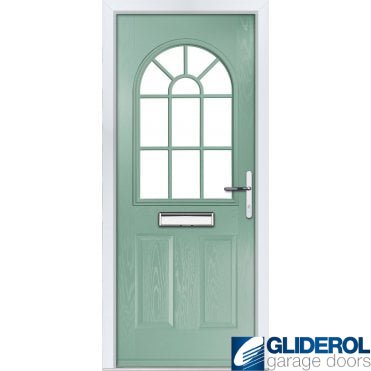 Clough Georgian front entrance door CHARTWELL GREEN