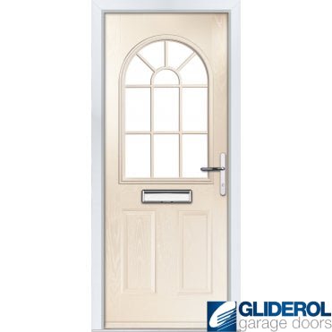 Clough Georgian front entrance door CREAM
