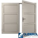 CREAM (RAL9001) Insulated Coleshill Side Hinged Garage Door