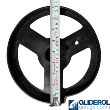 Drum wheel for mini roll door