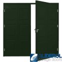 FIR GREEN (RAL6009) Budget Dorridge Side Hinged Garage Door