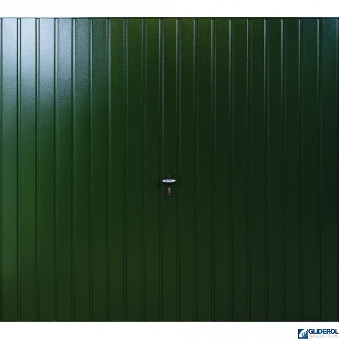 Gliderol FIR-GREEN (RAL6009) Up & Over Vertical Standard Rib