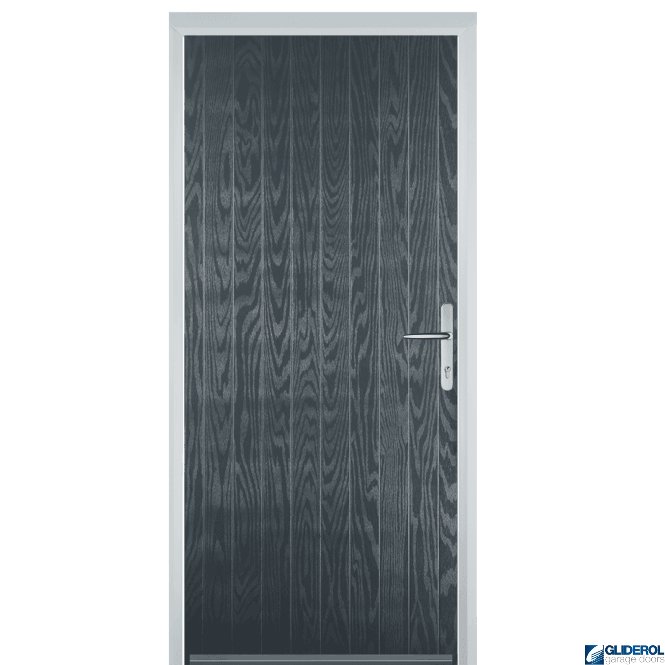 Gliderol Gallacher FIRE-RATED (FD30) door ANTHRACITE