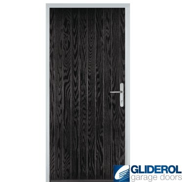 Gallacher FIRE-RATED (FD30) door BLACK (RAL9005)