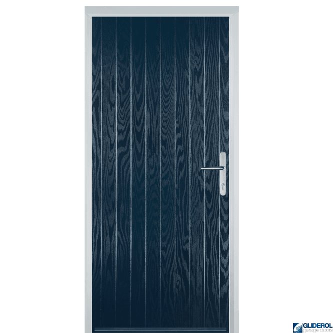 Gliderol Gallacher FIRE-RATED (FD30) door BLUE