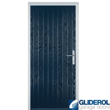 Gallacher front entrance door BLUE