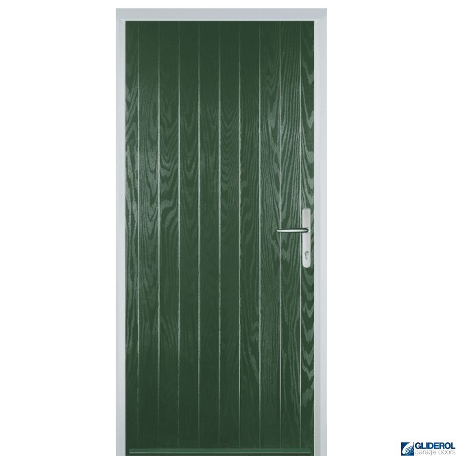 Gliderol Gallacher front entrance door GREEN (RAL6009)