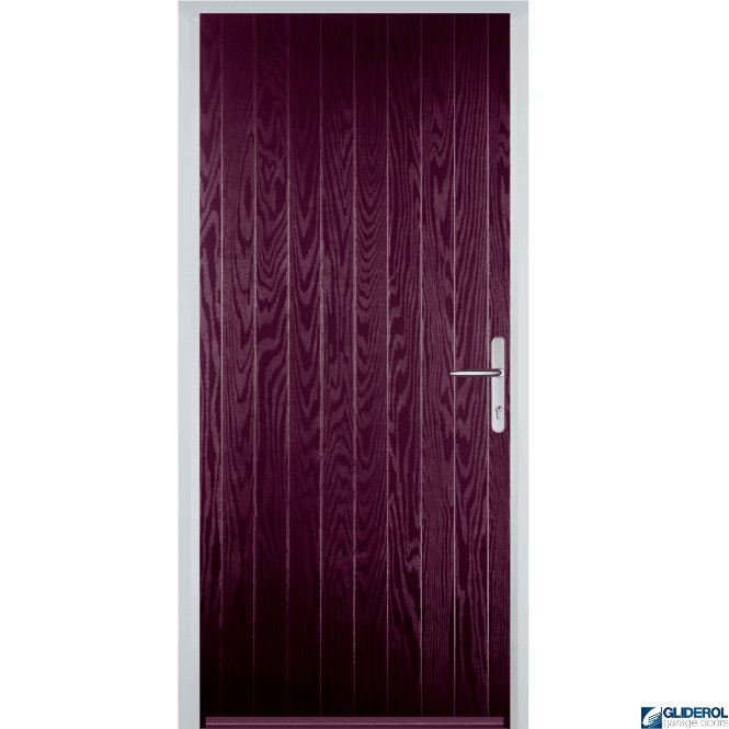 Gliderol Gallacher front entrance door PURPLE VIOLET
