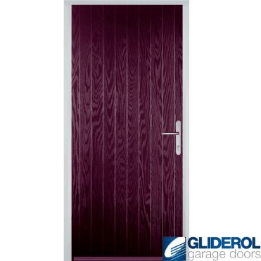Gallacher front entrance door PURPLE VIOLET
