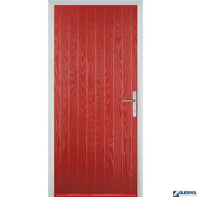 Gliderol Gallacher front entrance door RED