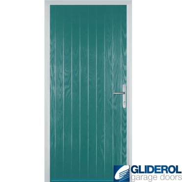 Gallacher front entrance door TURQUOISE BLUE