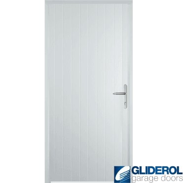 Gallacher front entrance door WHITE