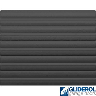 GRAPHITE Insulated Automatic Roller Garage Door (77mm Lath)