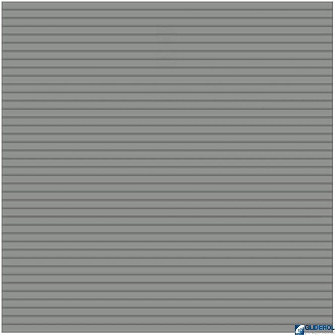 Gliderol GREY ALUMINIUM (RAL9007) Industrial Insulated 95mm Steel Roller Door