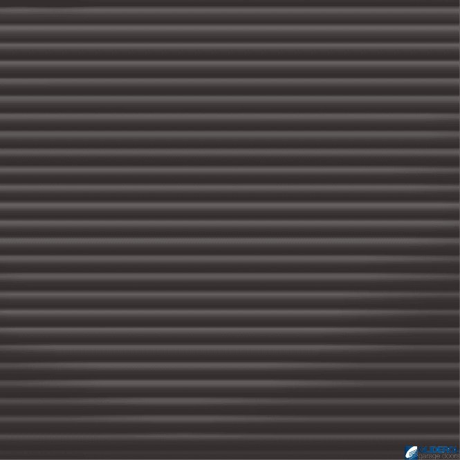 Gliderol GREY BROWN (RAL8019) Insulated Automatic Roller Garage Door (77mm Lath) OGW 2400W X 2134H 'Sold as Seconds' 