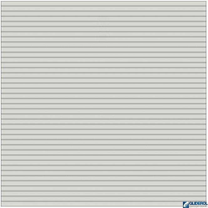 Gliderol GREY WHITE (RAL9002) Industrial Insulated 95mm Steel Roller Door