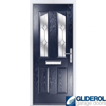 Hardwick 2 front entrance door BLUE