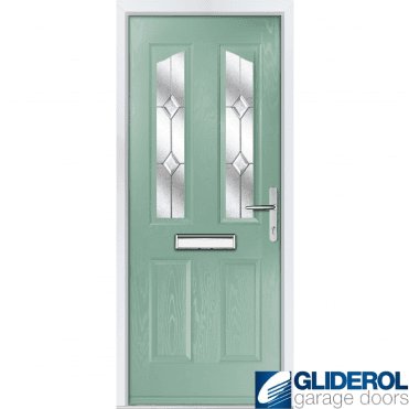 Hardwick 2 front entrance door CHARTWELL GREEN