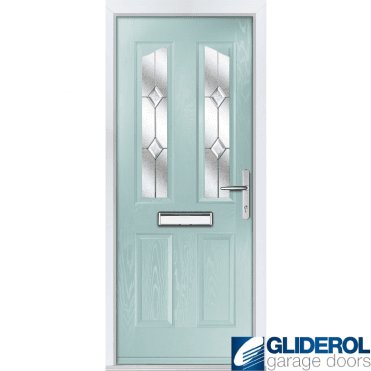 Hardwick 2 front entrance door DUCK EGG BLUE