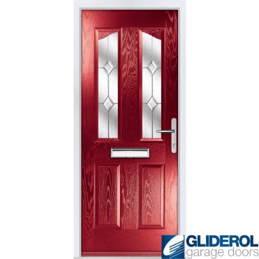 Hardwick 2 front entrance door RED