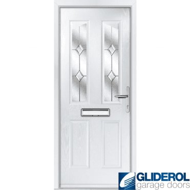Hardwick 2 front entrance door WHITE