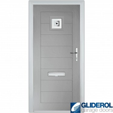 Hendrie 1 front entrance door AGATE GREY (RAL7038)