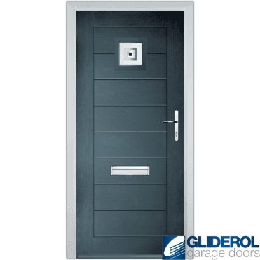 Hendrie 1 front entrance door ANTHRACITE (RAL7016)