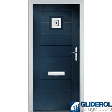 Hendrie 1 front entrance door BLUE (RAL5011)