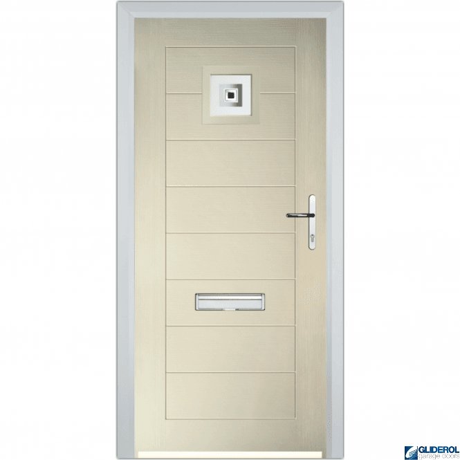 Gliderol Hendrie 1 front entrance door CREAM