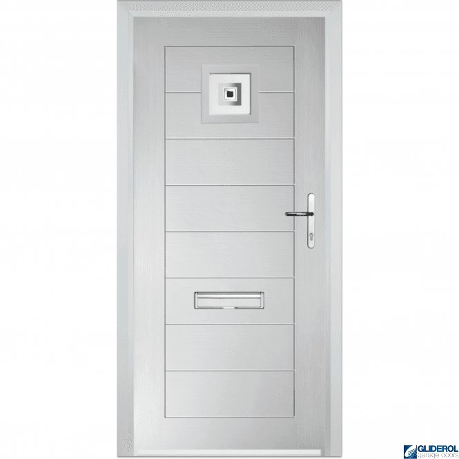 Gliderol Hendrie 1 front entrance door WHITE