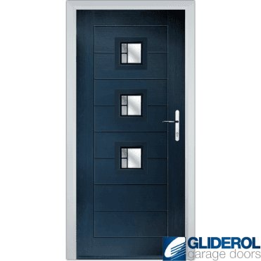 Hendrie 3 front entrance door BLUE (RAL5011)