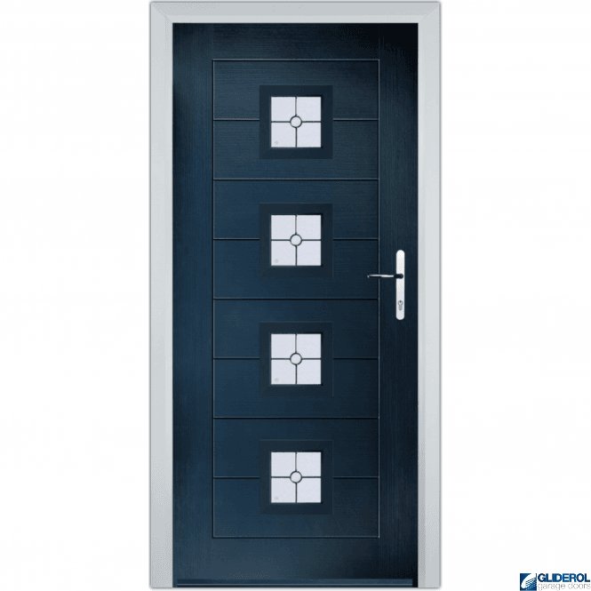 Gliderol Hendrie 4 front entrance door BLUE (RAL5011)