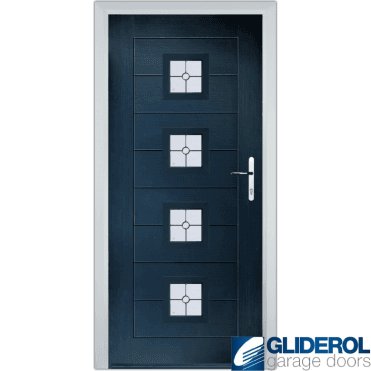 Hendrie 4 front entrance door BLUE (RAL5011)