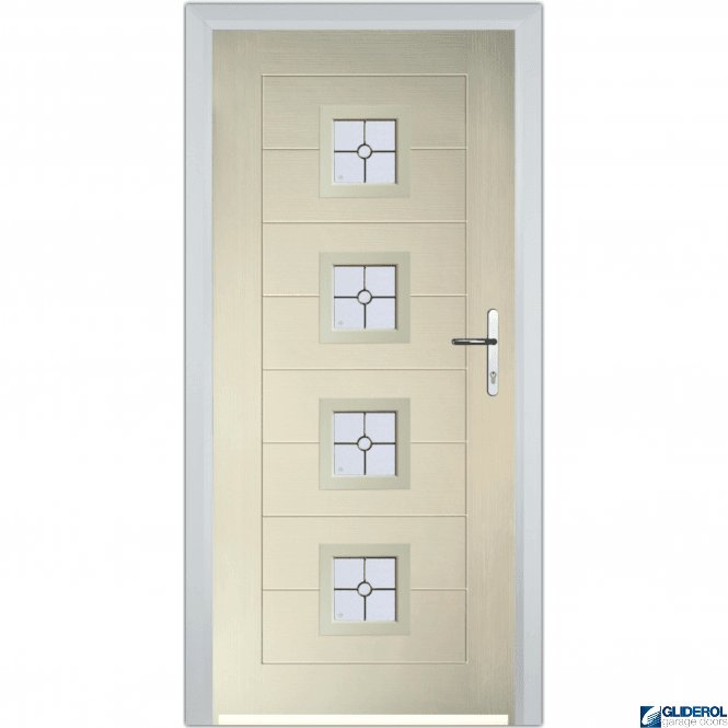 Gliderol Hendrie 4 front entrance door CREAM