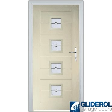 Hendrie 4 front entrance door CREAM