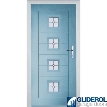 Hendrie 4 front entrance door DUCK EGG BLUE