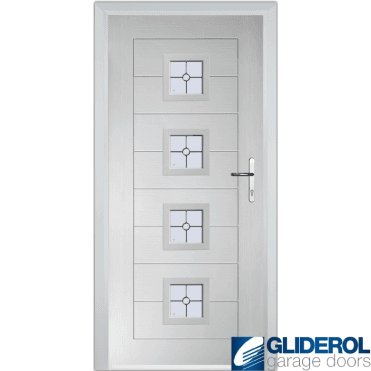 Hendrie 4 front entrance door WHITE