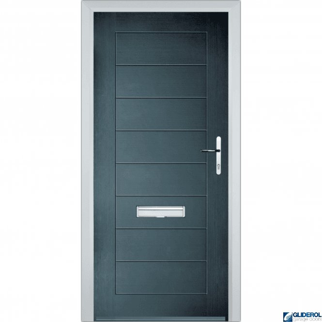 Gliderol Hendrie Solid front entrance door ANTHRACITE (RAL7016)