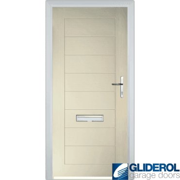 Hendrie Solid front entrance door CREAM