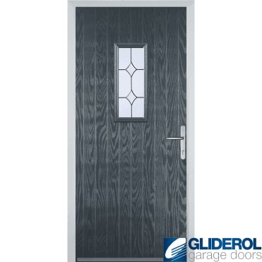 Hignet front entrance door ANTHRACITE (RAL7016)