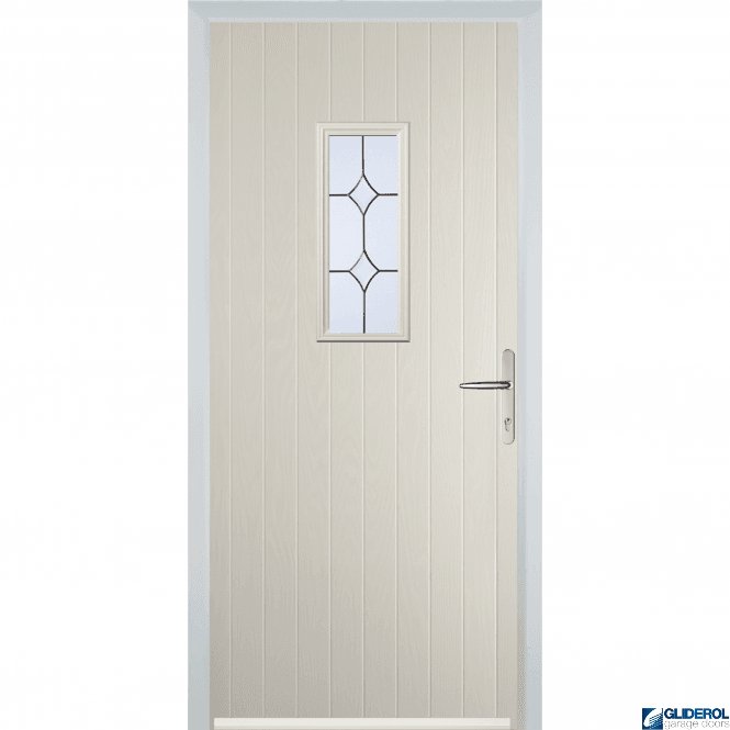 Gliderol Hignet front entrance door CREAM